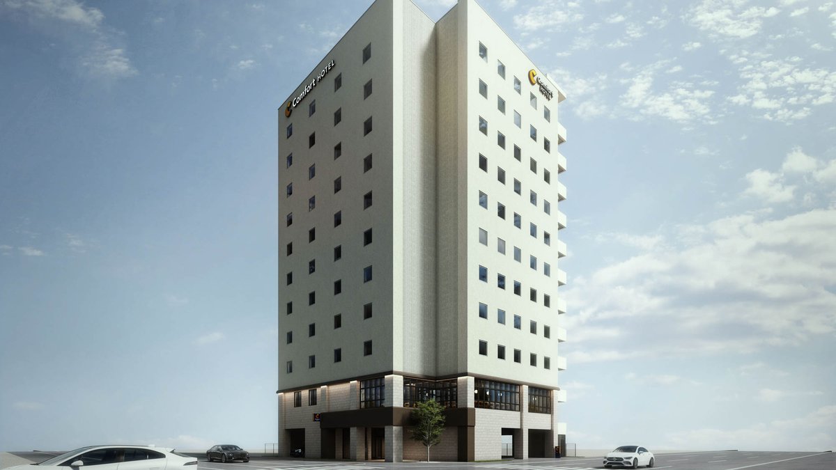 コンフォートホテルＥＲＡ札幌北口（２０２５年１２月１８日開業）の外観